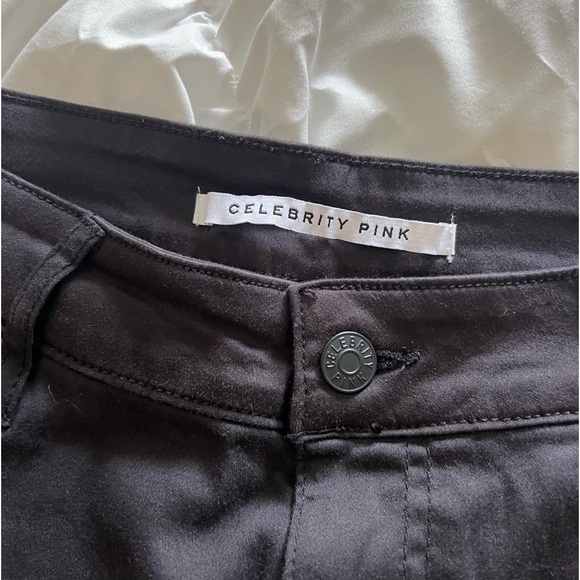 Black Stretchy Jean Short - Picture 4 of 4